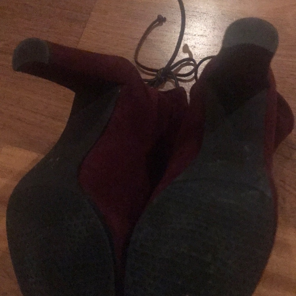 Stuart Weitzman Catch High Heel Suede Boot - image 6